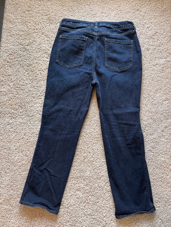 Chico's DefineMe Dark Indigo Straight Leg Ankle Jeans - Picture 4 of 4